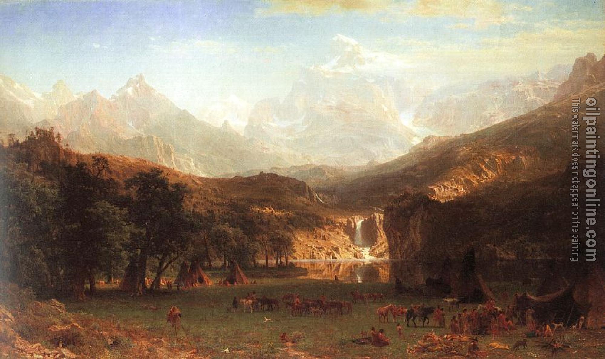 Bierstadt, Albert - The Rocky Mountains, Landers Peak